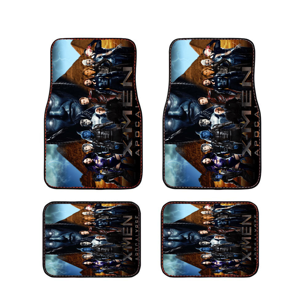 X Men Apocalypse All Characters Poster Car Floor Mats Accessories