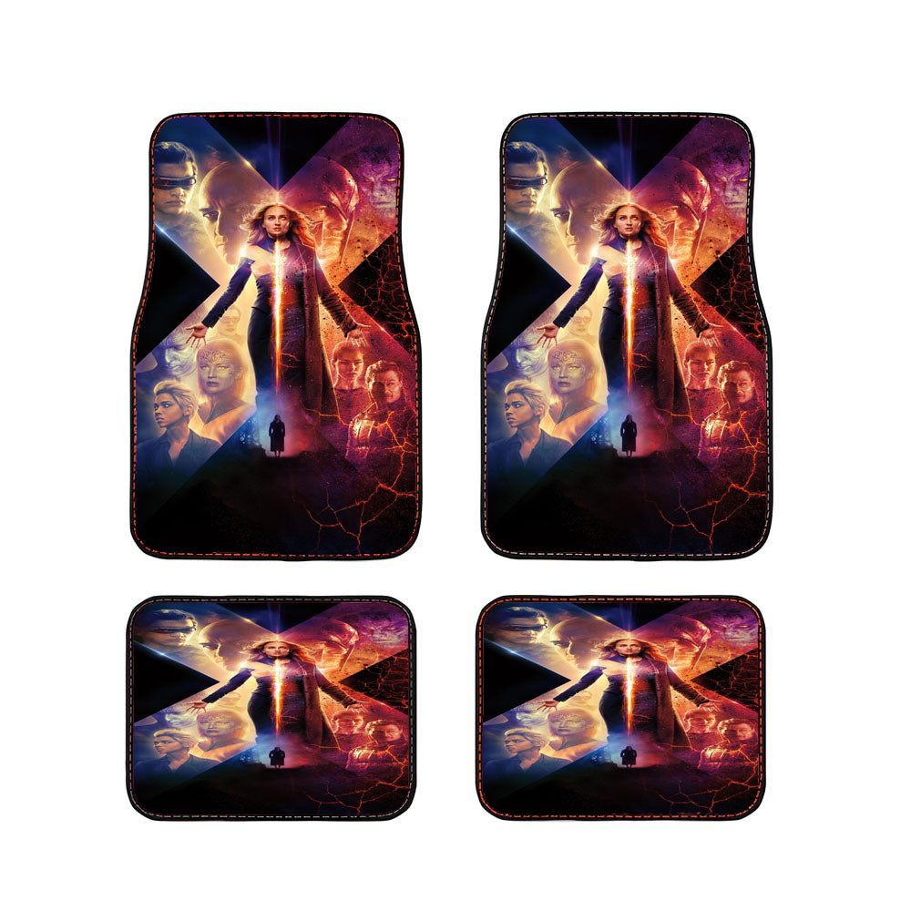 X Men Dark Phoenix Art Car Floor Mats Accessories