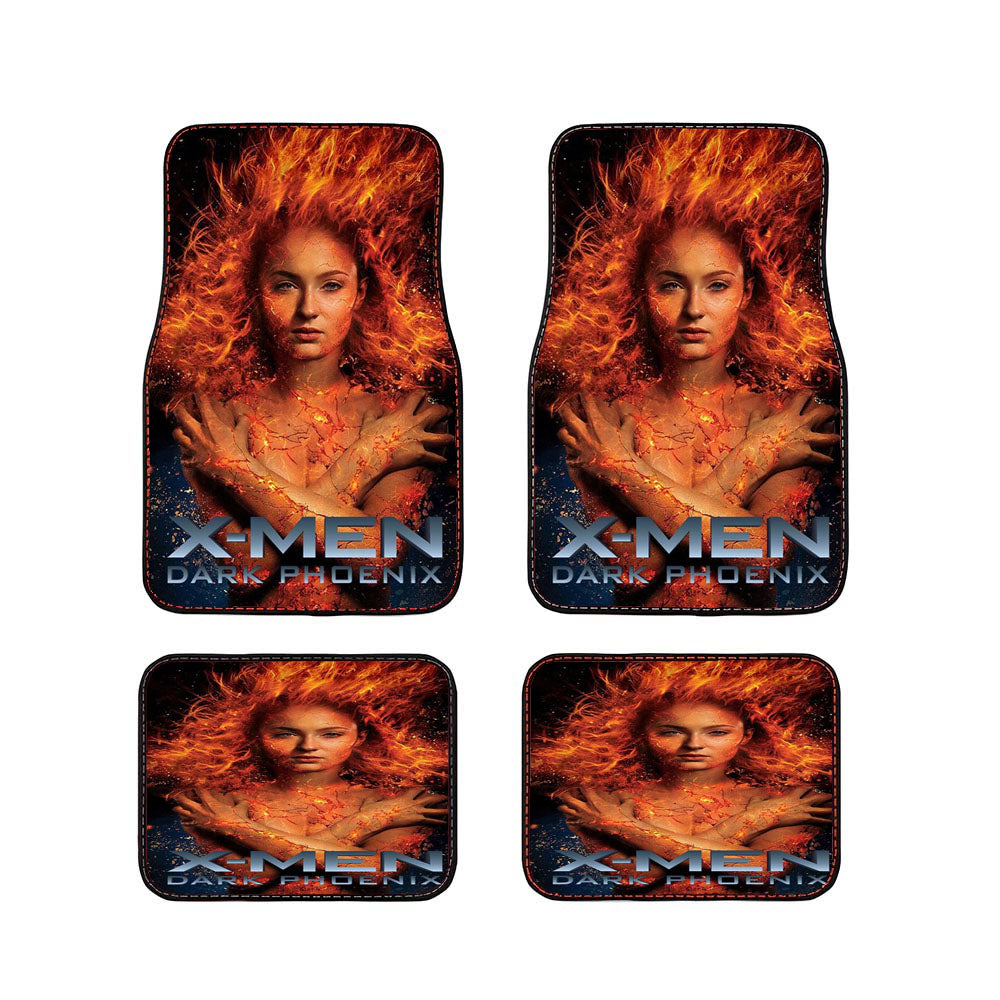 X Men Dark Phoenix Poster Movie Car Floor Mats Accessories