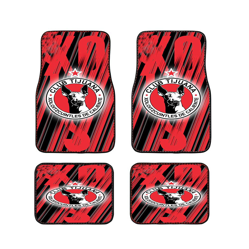 Xolos Tijuana 2 Car Floor Mats Accessories