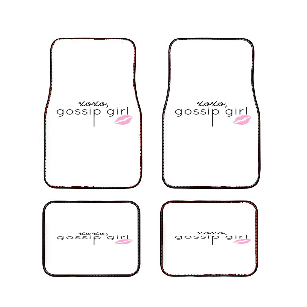Xoxo Gossip Car Floor Mats Accessories
