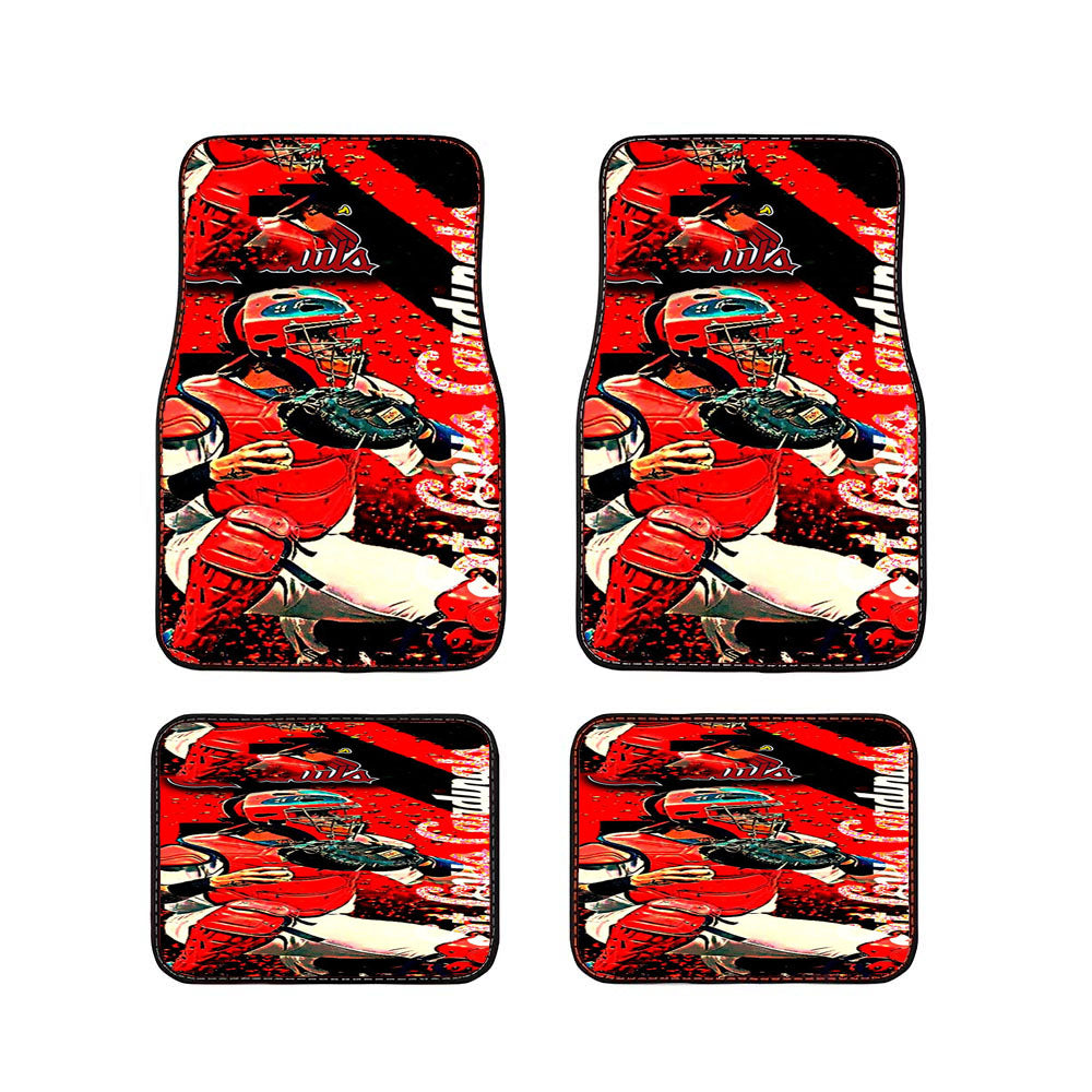 Yadier Molina Louis Cardinals Car Floor Mats Accessories
