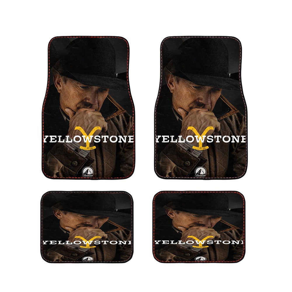 Yellowstone Tv Show Cool Car Floor Mats Accessories