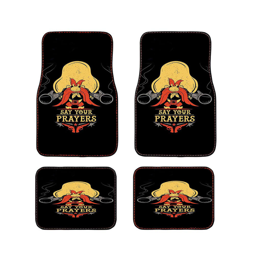 Yosemite Sam Cartoon 3 Car Floor Mats Accessories