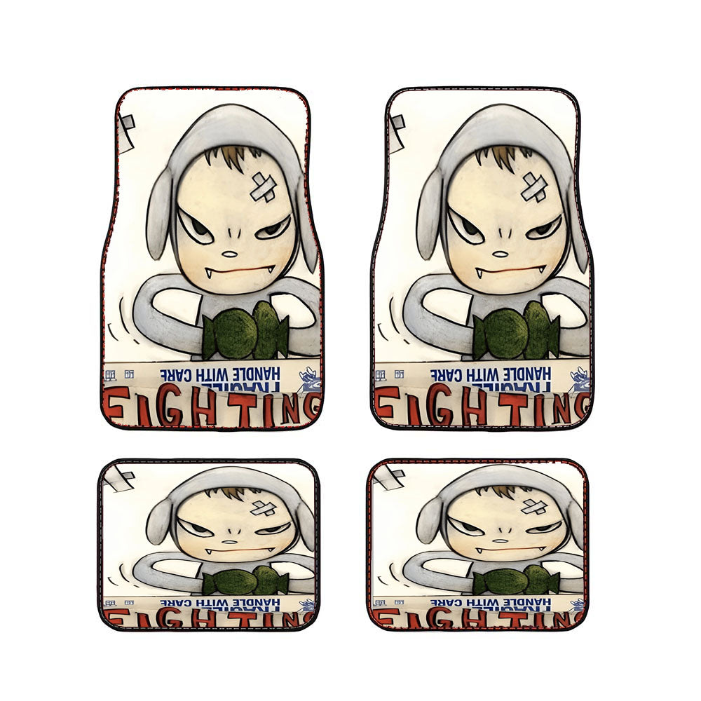Yoshimoto Nara Draw Cute Car Floor Mats Accessories