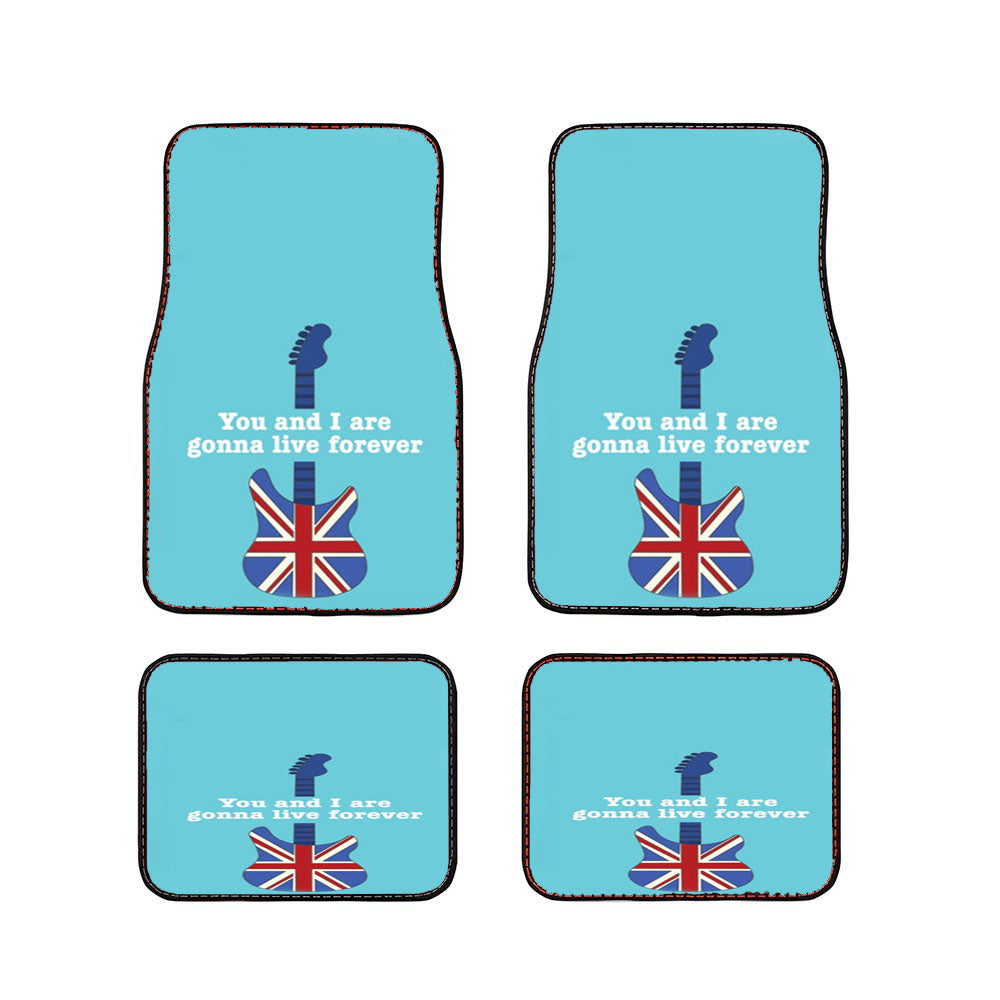 You And I Are Gonna Live Forever Car Floor Mats Accessories