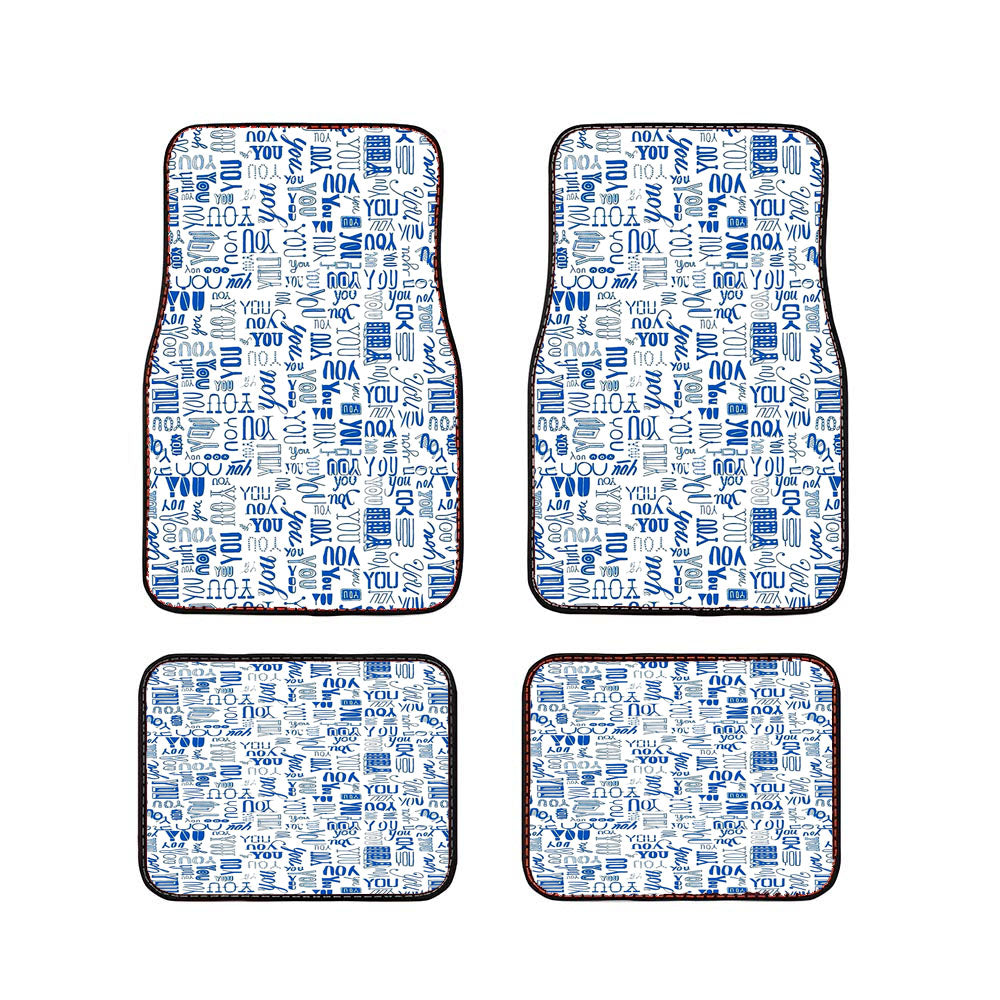 You Pattern Car Floor Mats Accessories