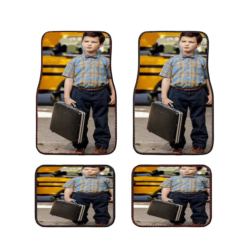 Young Sheldon Series Movie Car Floor Mats Accessories