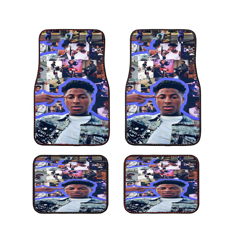 Youngboy Nba Collage 3 Car Floor Mats Accessories
