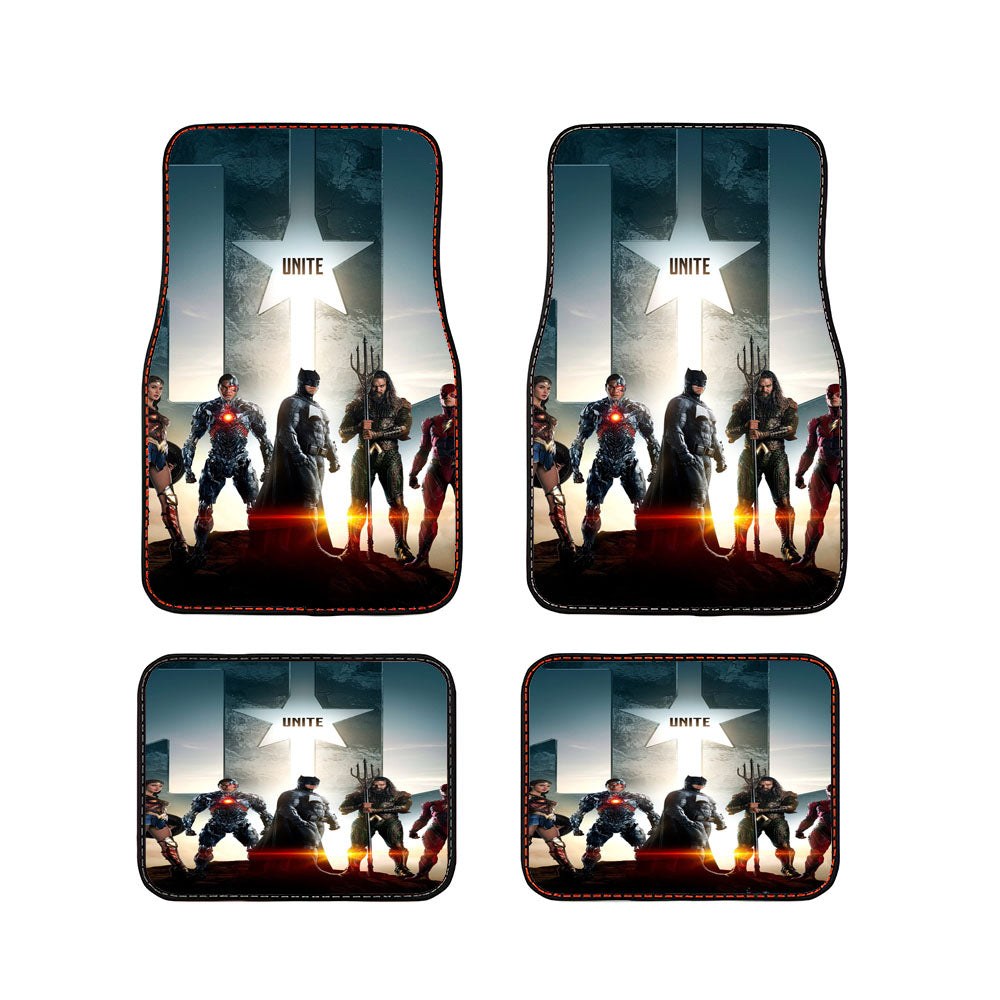 Justice League Car Floor Mats Accessories