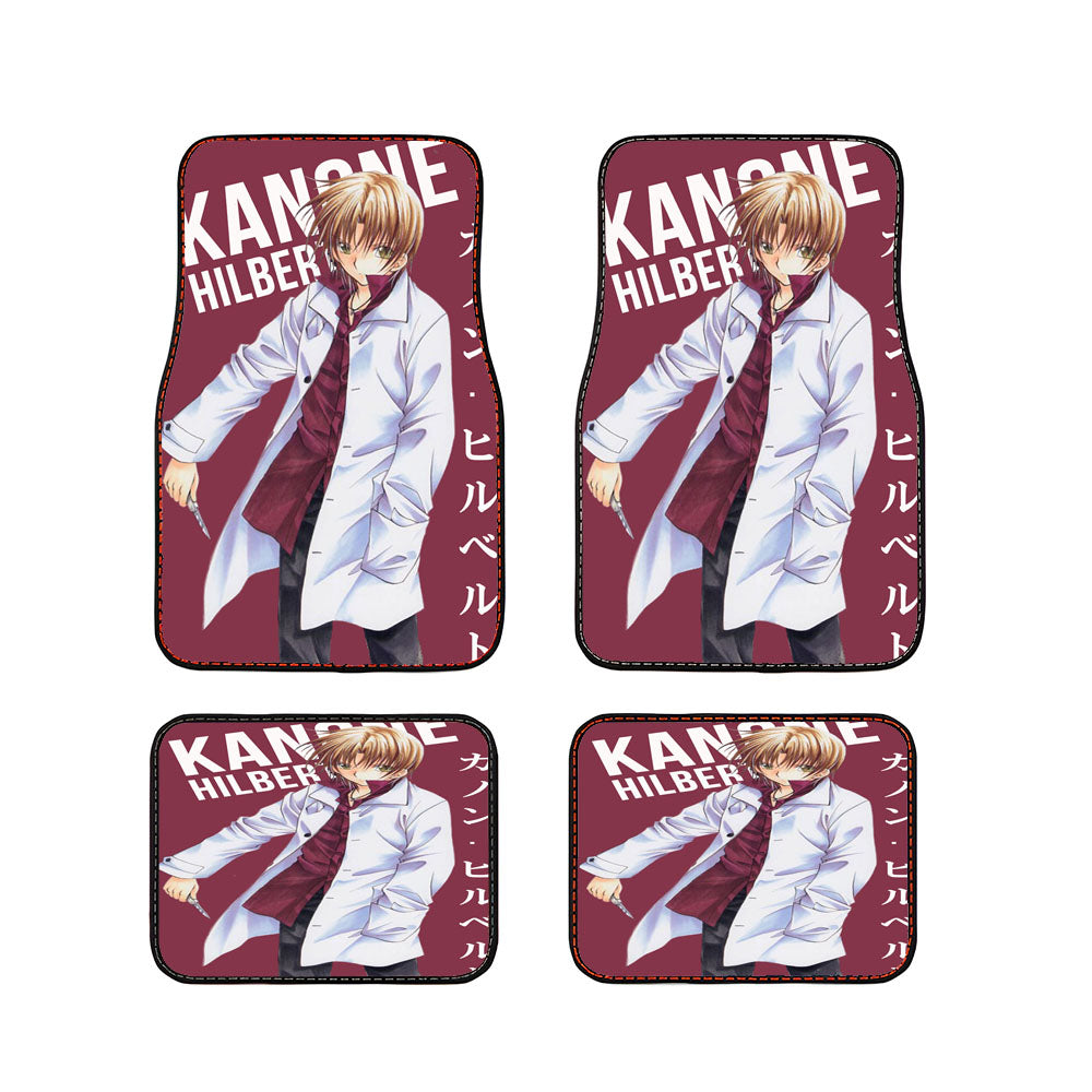 Kanone Hilbert Spiral The Bonds Of Reasoning Anime Car Floor Mats Accessories