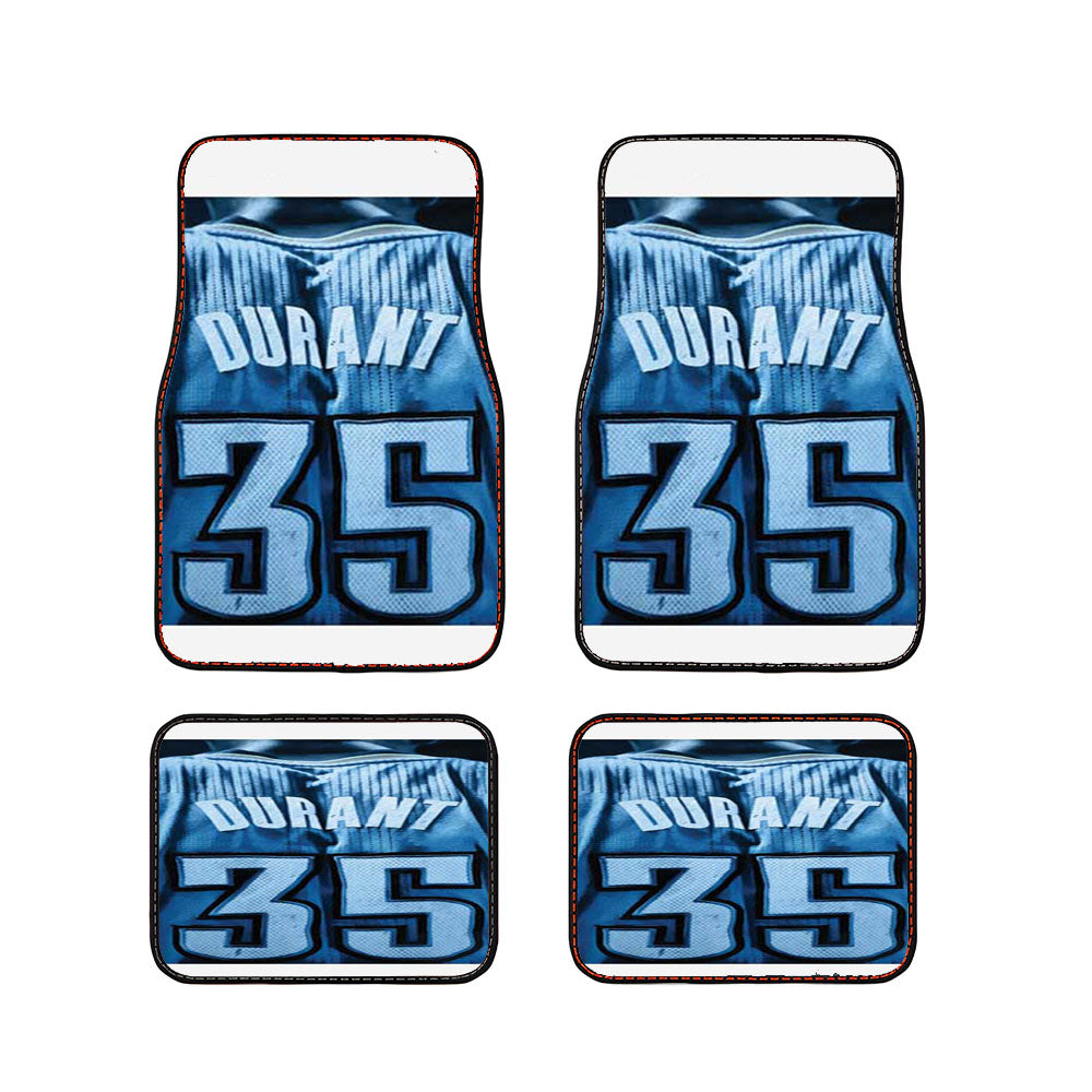 Kd Jersey Blue Full Car Floor Mats Accessories