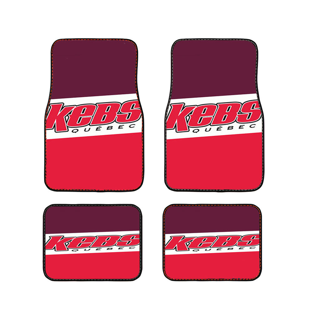 Kebs Quebec Font Car Floor Mats Accessories