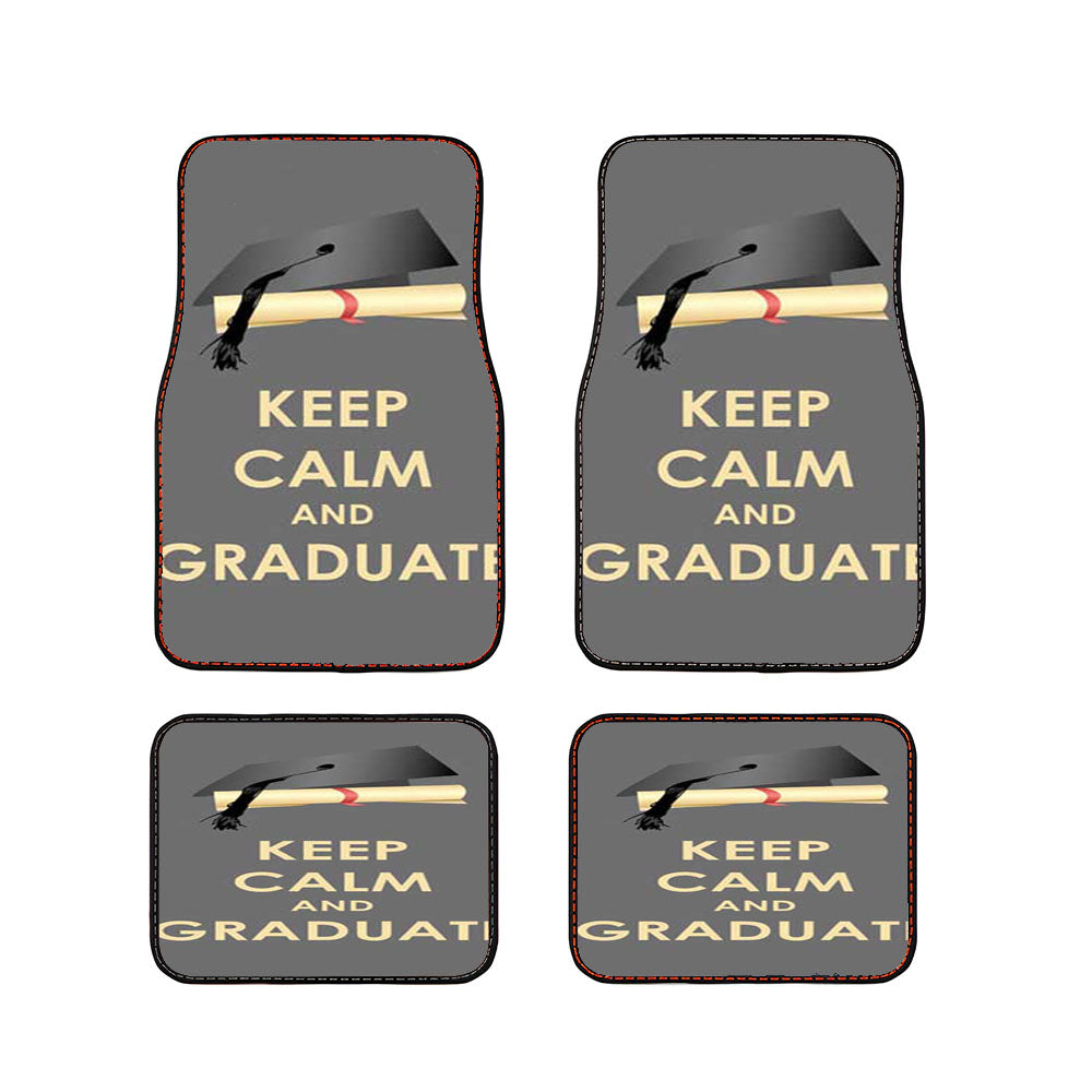 Keep Calm Graduate Car Floor Mats Accessories