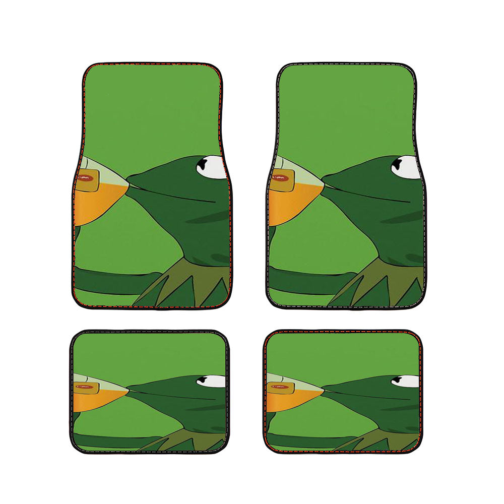Kermit Sipping Tea Car Floor Mats Accessories