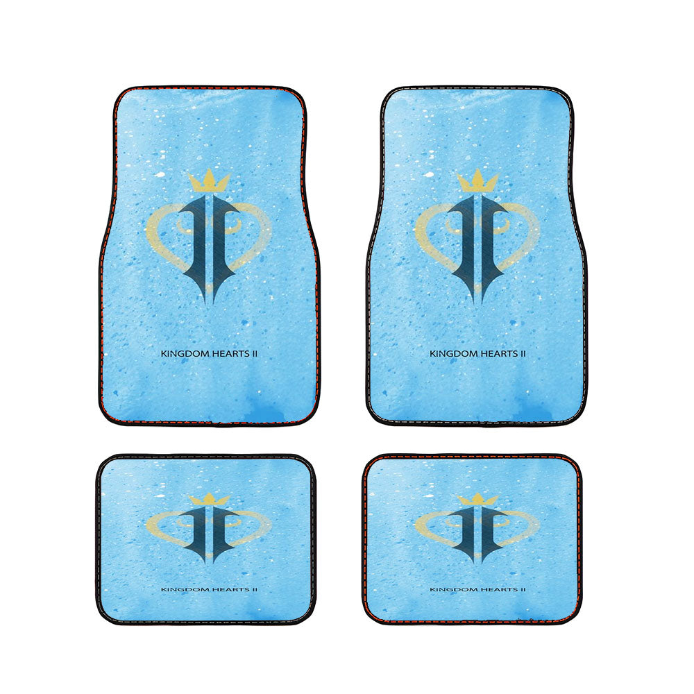 Kingdom Hearts Logo Wallpaper Car Floor Mats Accessories