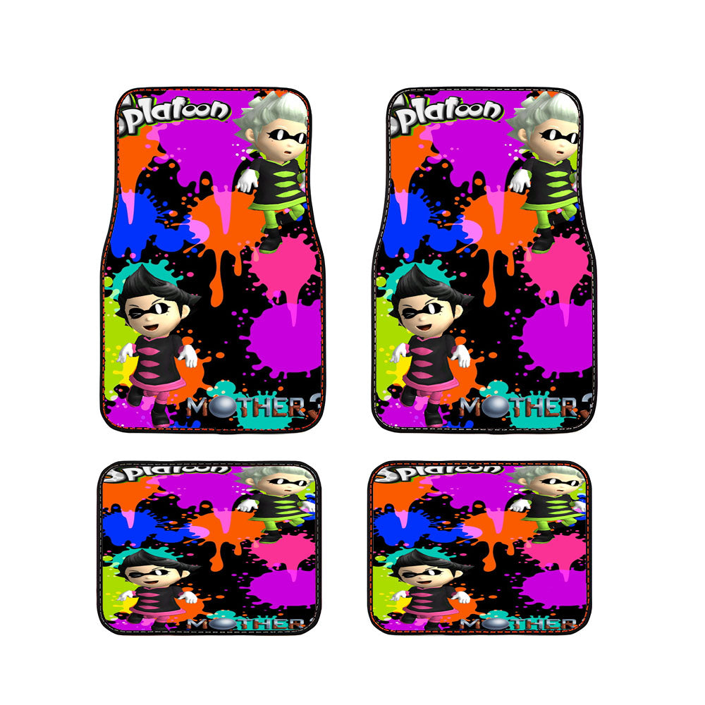Kumatora Splatoon Car Floor Mats Accessories