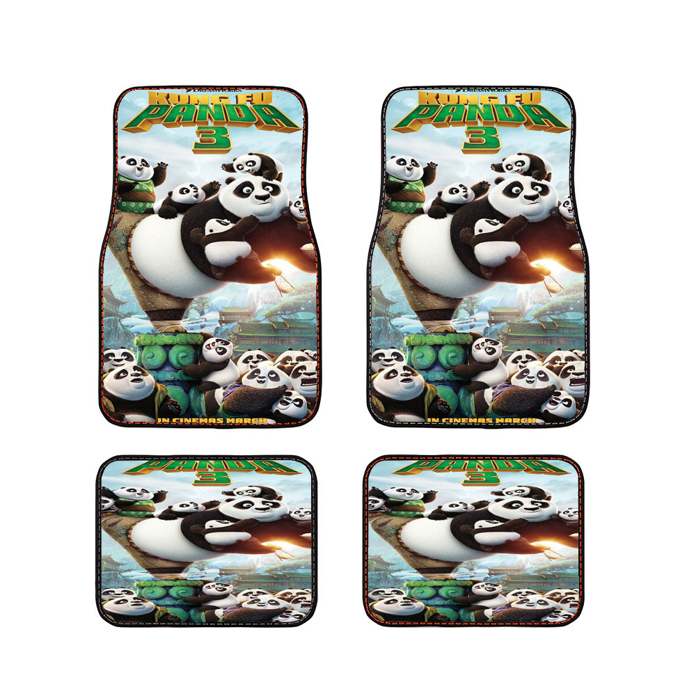 Kungfu Panda Dream Works Car Floor Mats Accessories