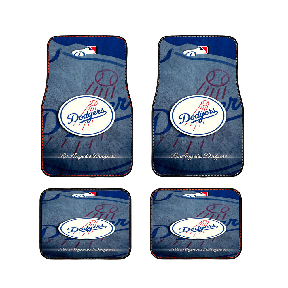 La Dodgers Mlb Car Floor Mats Accessories