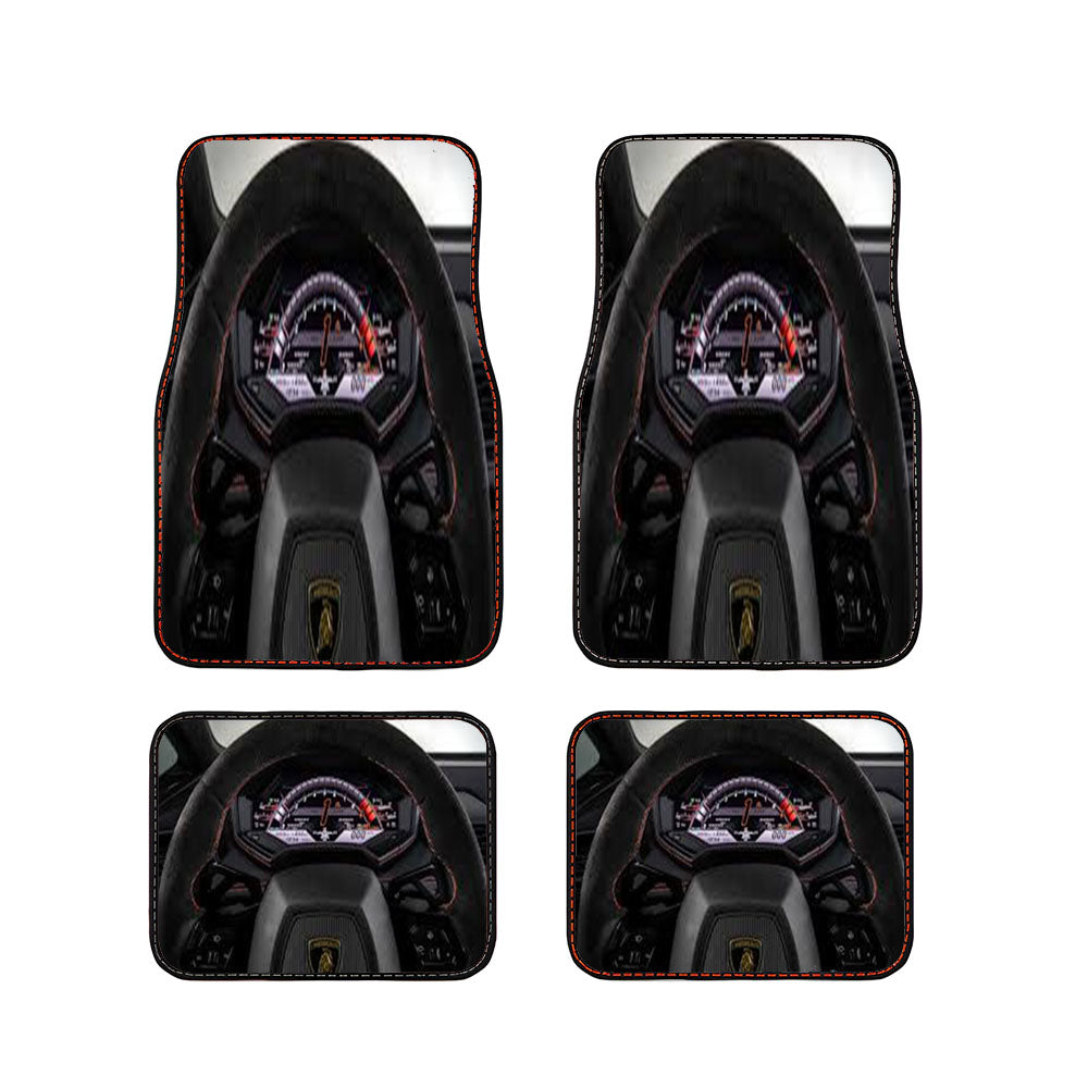 Lamborghini Huracan Evo Interior 019 4K Car Floor Mats Accessories