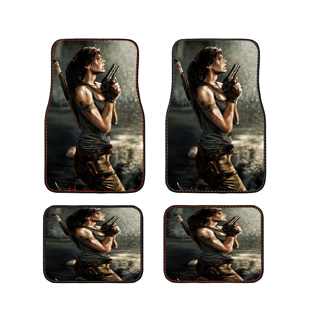 Lara Croft Tomb Raider Car Floor Mats Accessories