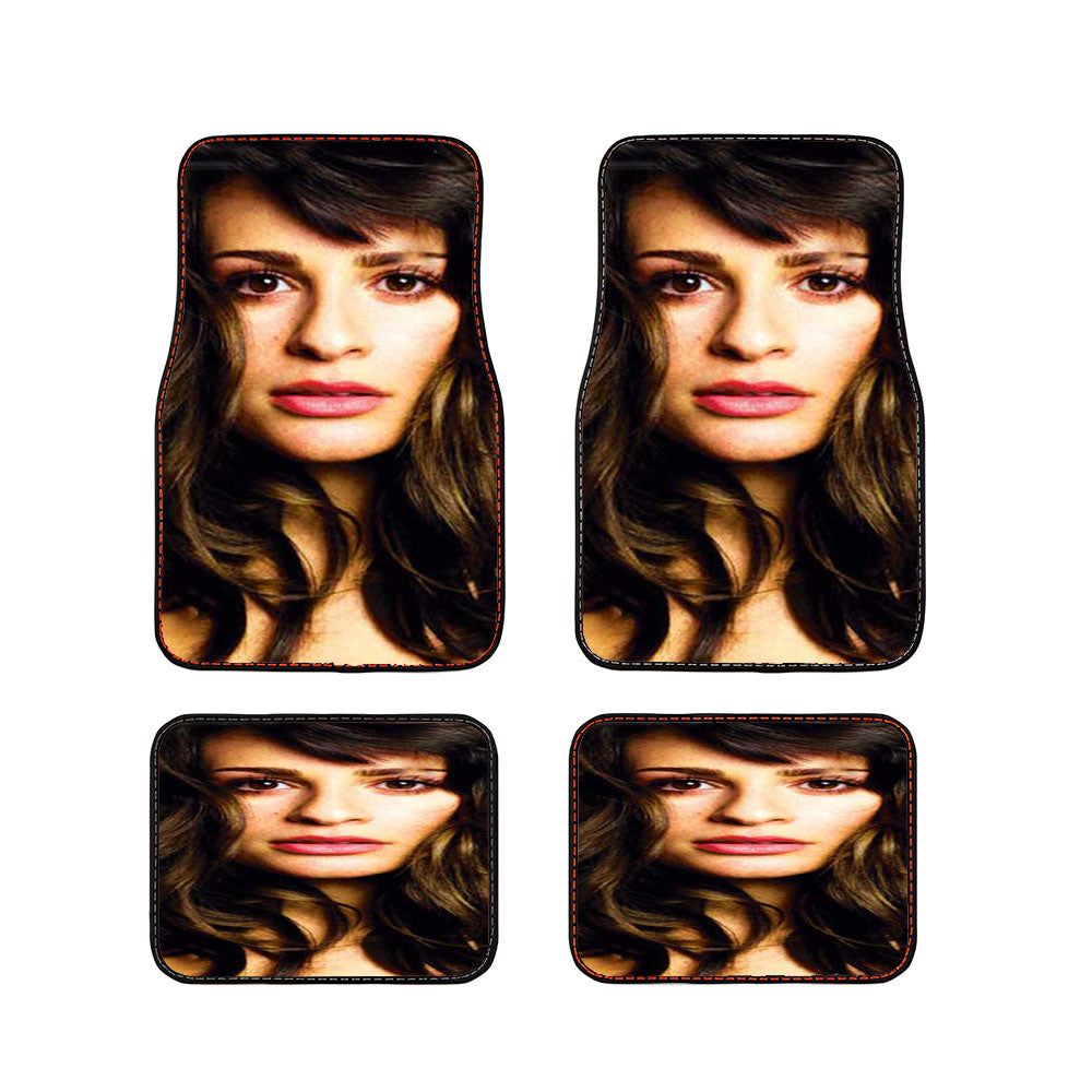 Lea Michele Face Car Floor Mats Accessories