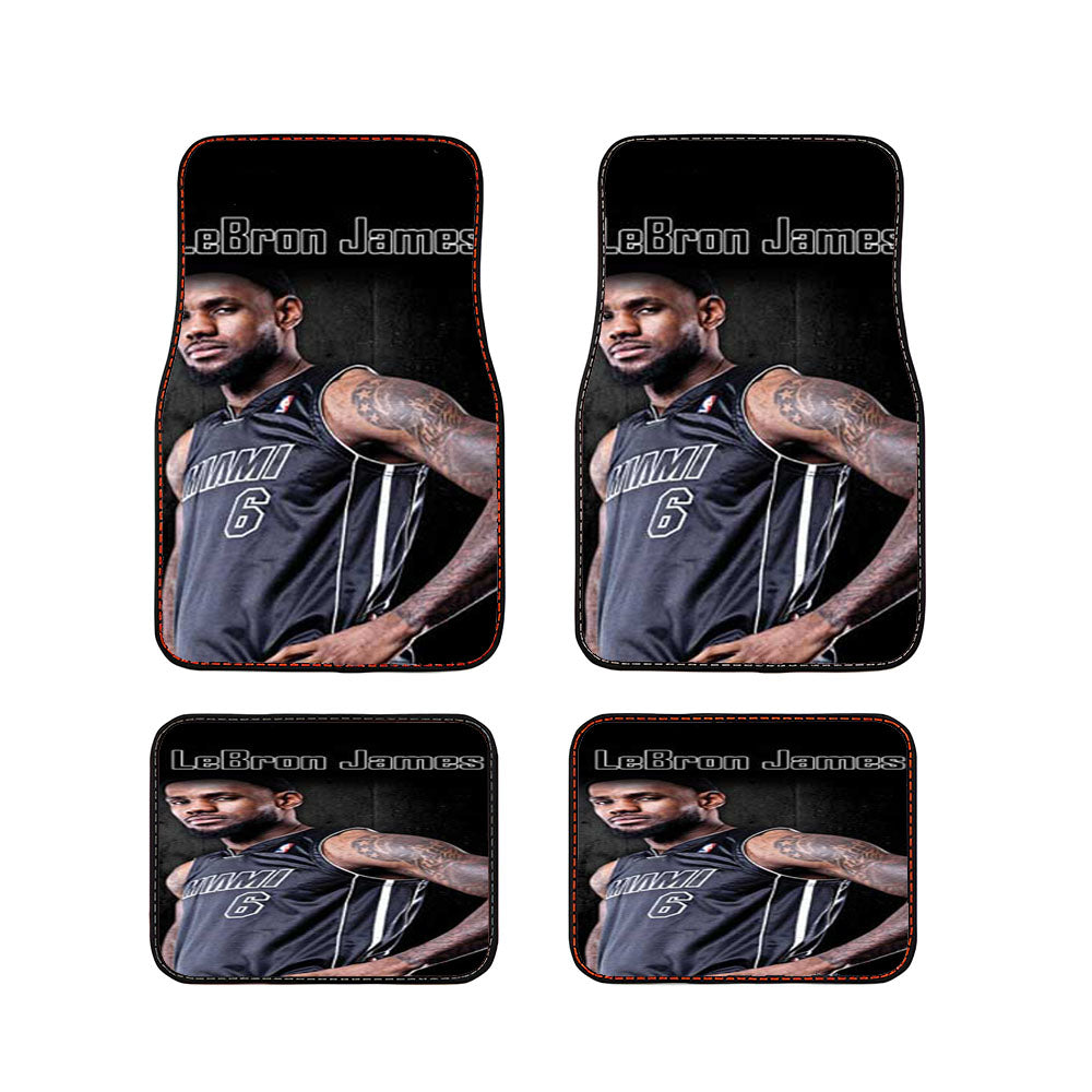 Lebron James Hands On Hips Car Floor Mats Accessories