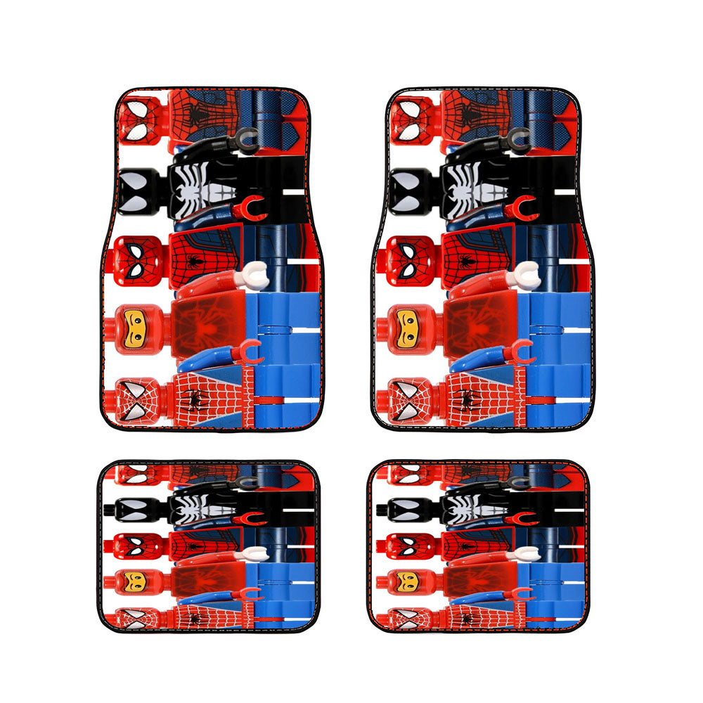Lego Spiderman Colleges Car Floor Mats Accessories