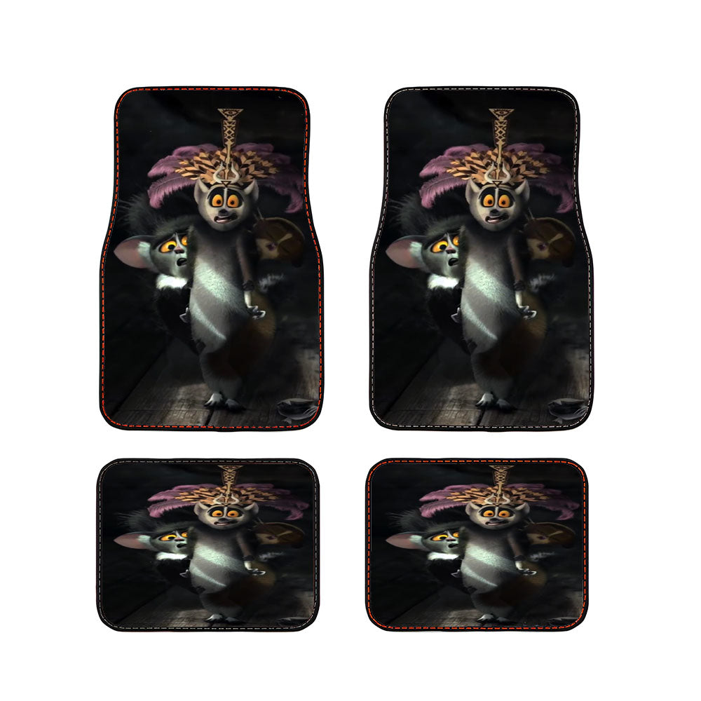 Lemurs Madagascar Car Floor Mats Accessories