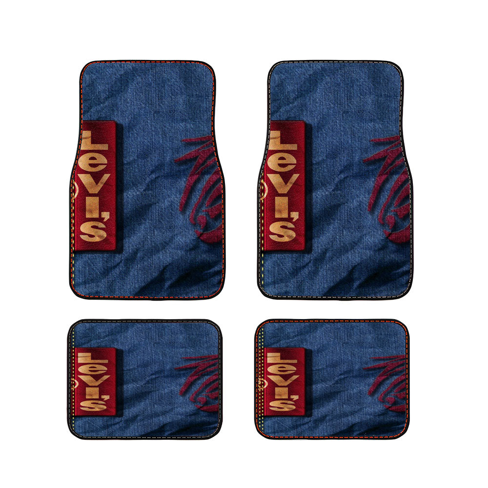 Levis Jeans Brand Clothing Car Floor Mats Accessories