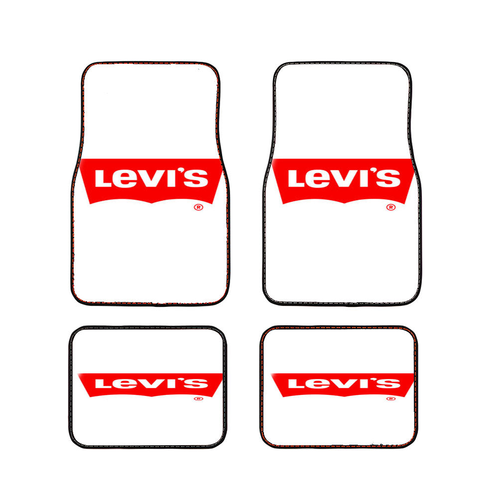 Levis White Car Floor Mats Accessories