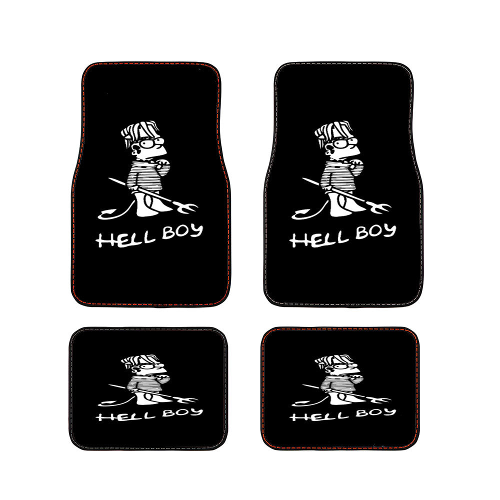 Lil Peep Hell Boy Bart Car Floor Mats Accessories