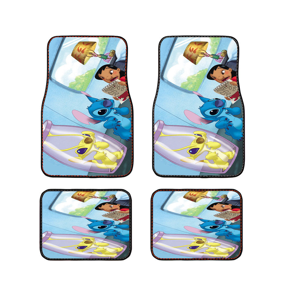 Lilo And Stich Disney Movies Car Floor Mats Accessories