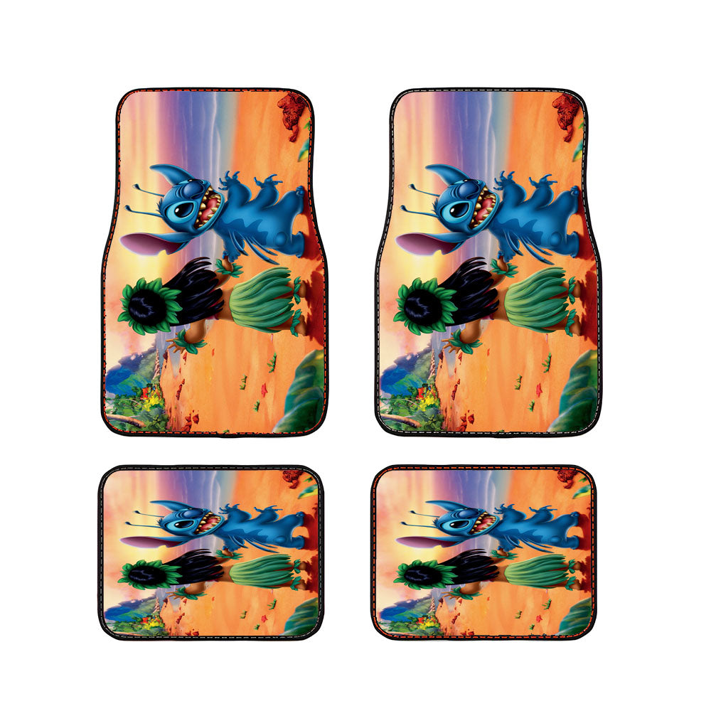 Lilo Stitch Car Floor Mats Accessories
