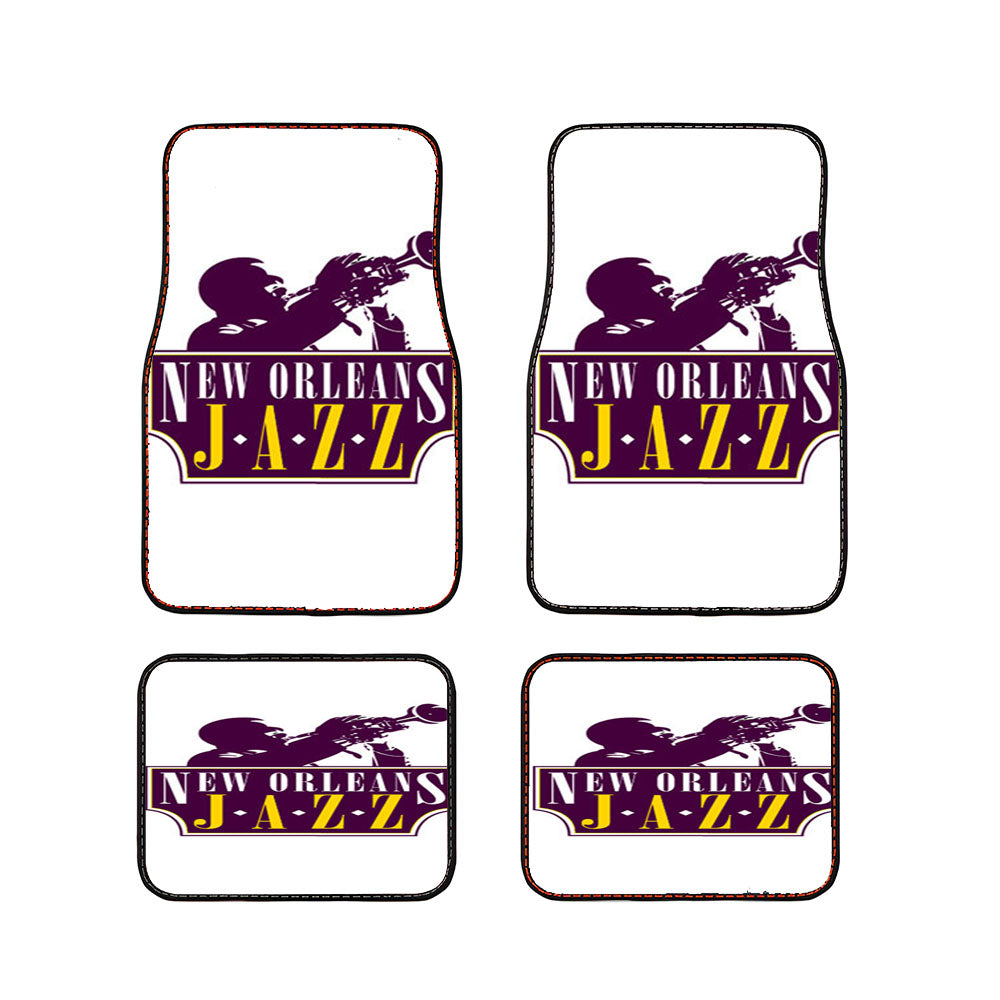 Logo New Orleans Jazz Car Floor Mats Accessories