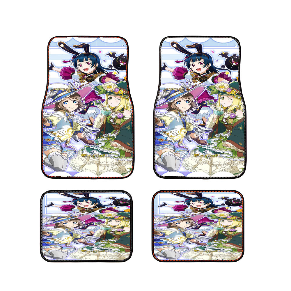 Love Live You - Yohane - Mari Car Floor Mats Accessories