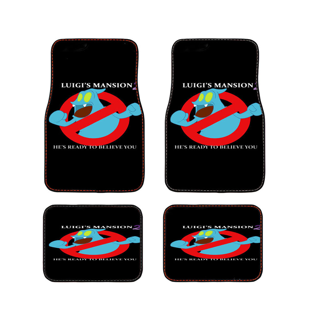 Luigis Mansion Car Floor Mats Accessories