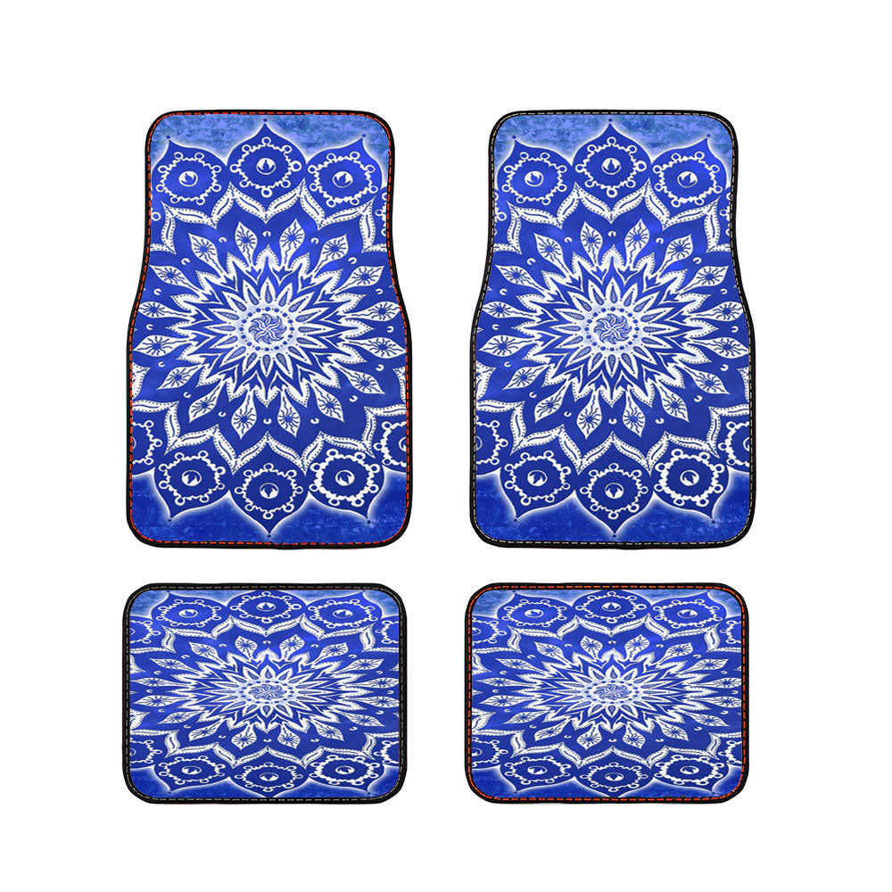 Mandala Pattern Car Floor Mats Accessories
