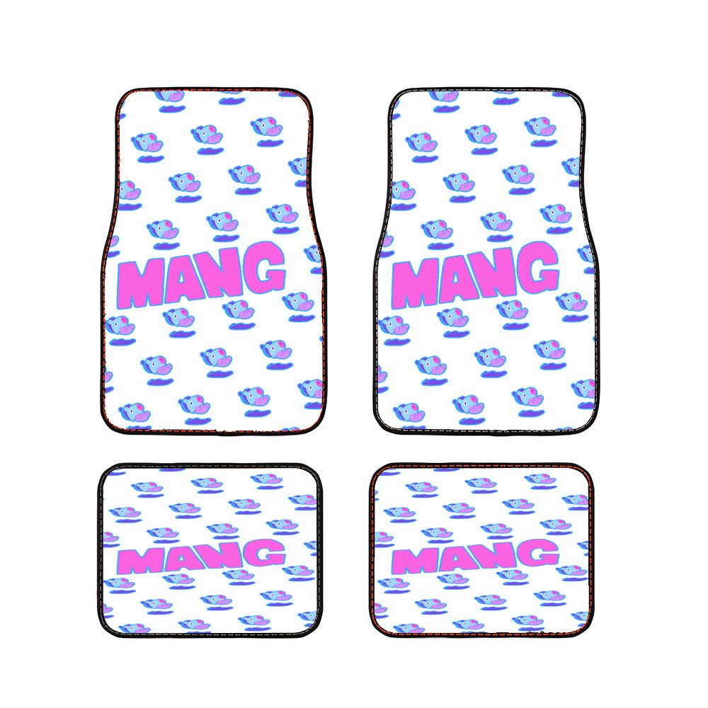 Mang Bts Bt21 Pattern Car Floor Mats Accessories