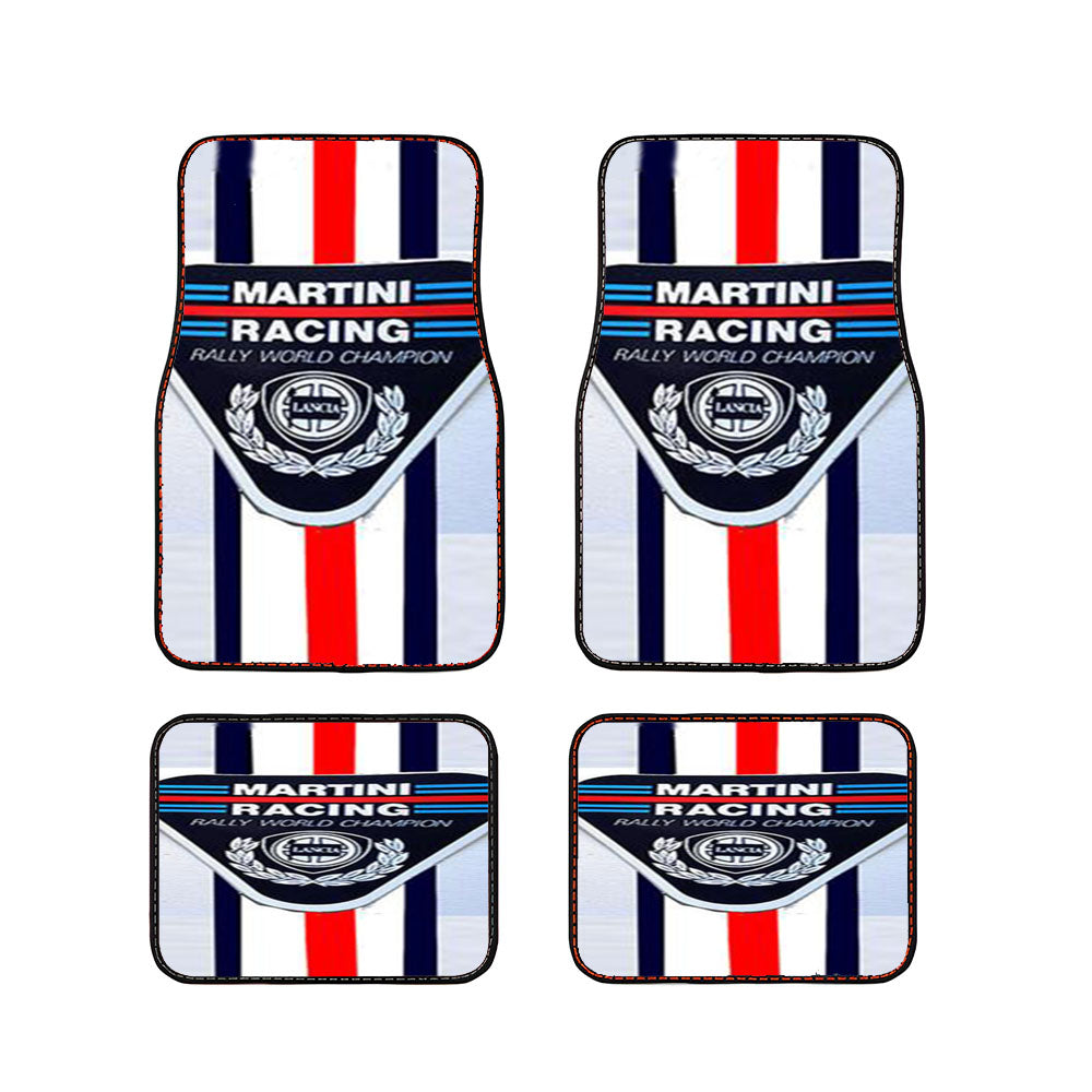 Martini Racing Logo Car Floor Mats Accessories