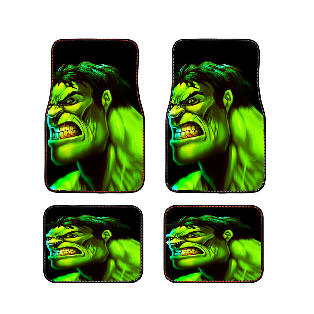 Marvel Hulk Art Car Floor Mats Accessories