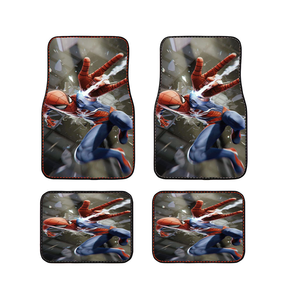 Marvel Studio Spiderman Car Floor Mats Accessories