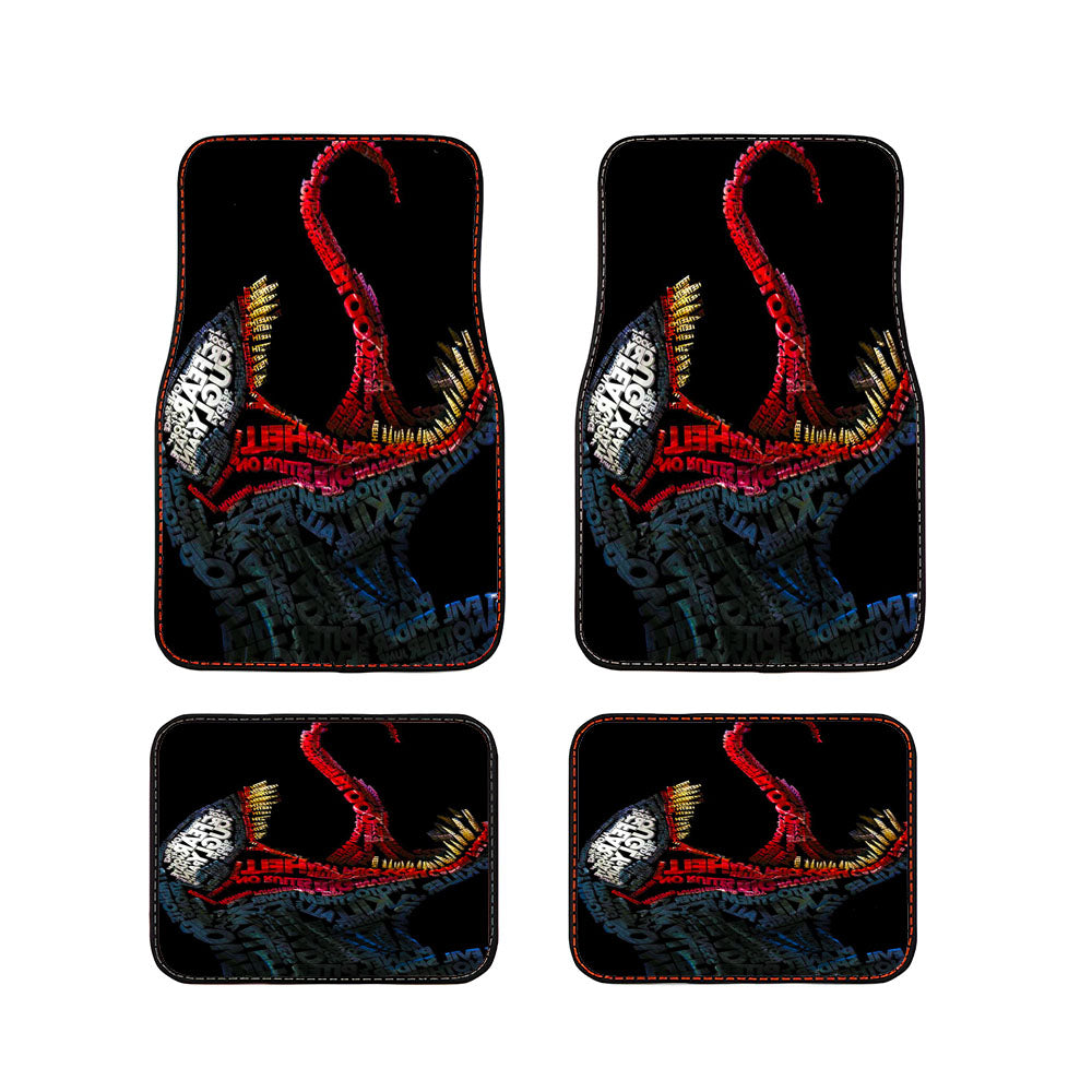 Marvel Venom Text Car Floor Mats Accessories