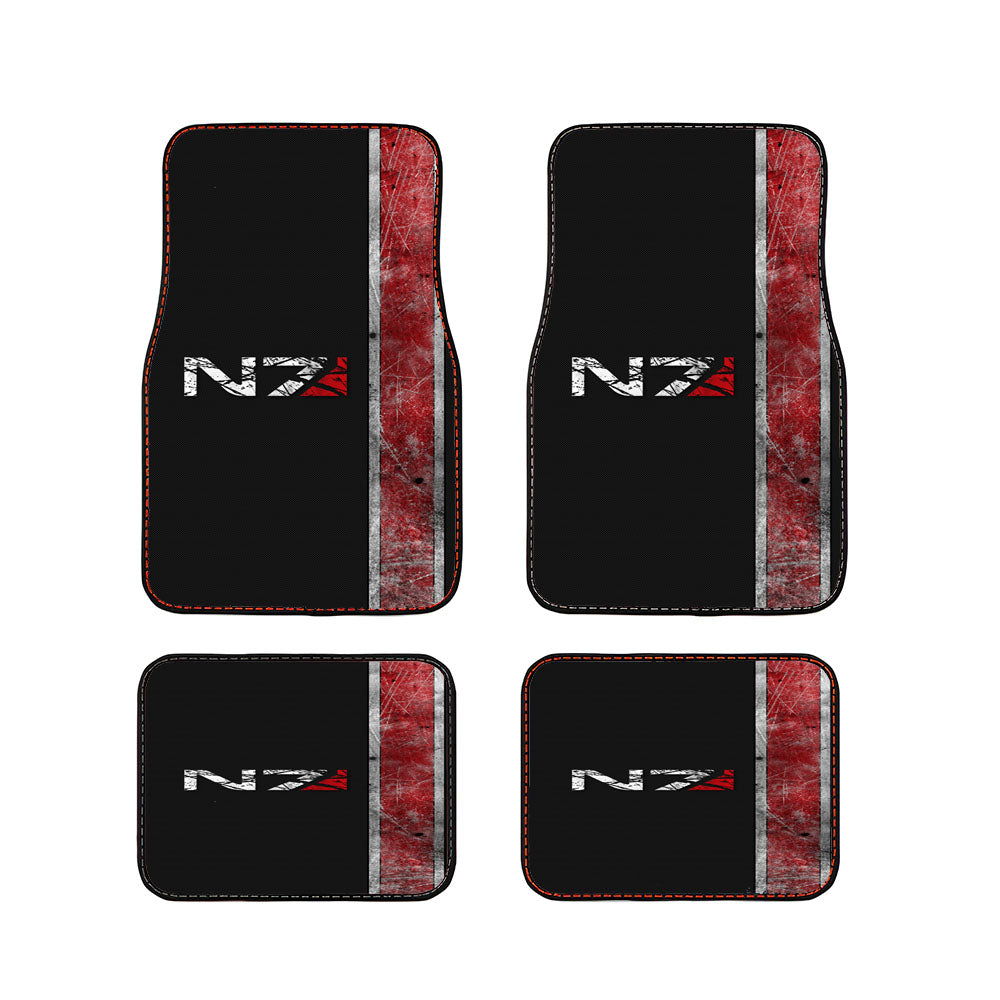 Mass Effect N7 Car Floor Mats Accessories