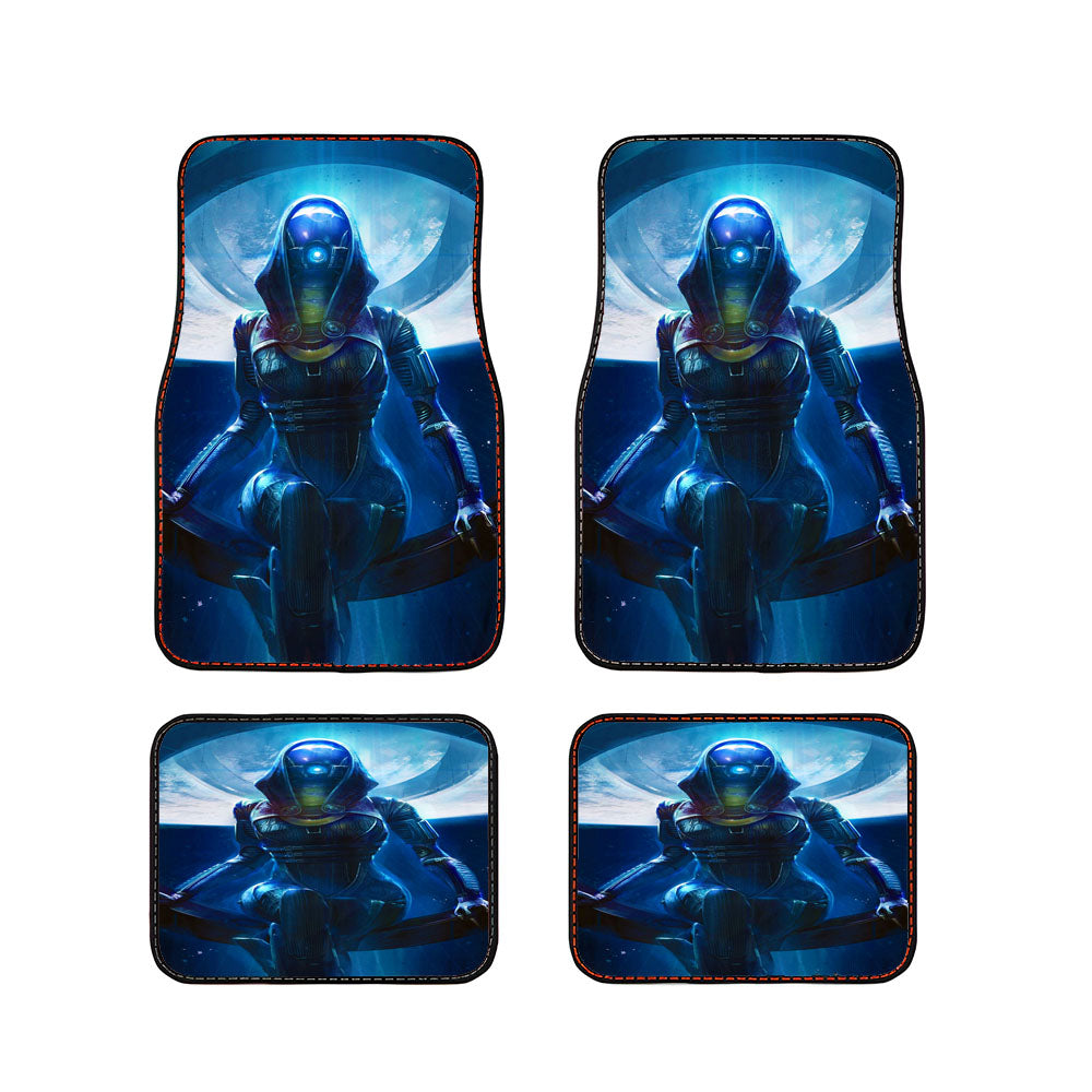 Mass Effect Tali'Zorah Car Floor Mats Accessories