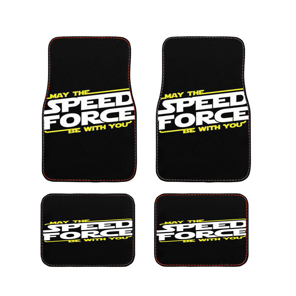 May The Speed Force Car Floor Mats Accessories