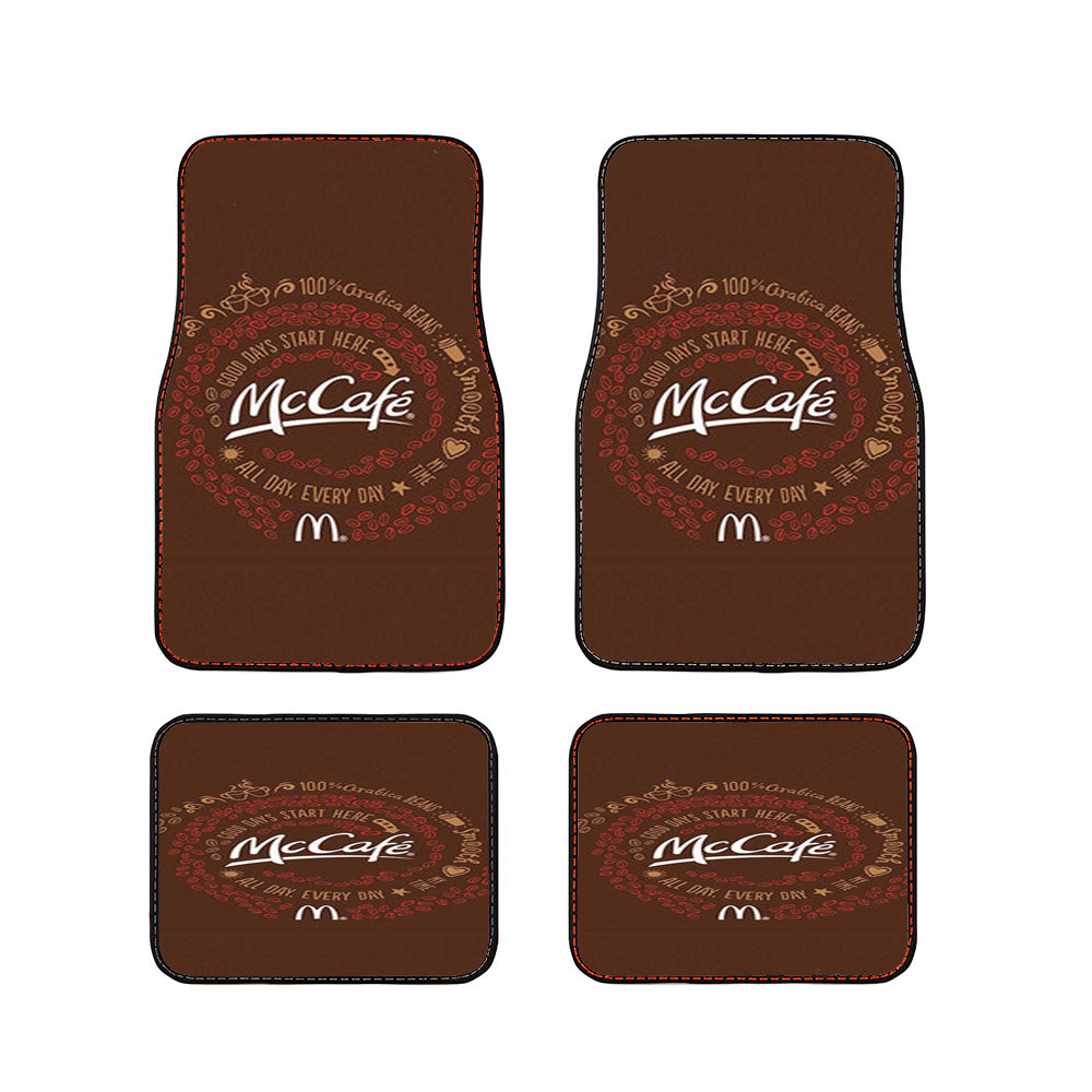 Mccafe Logo Car Floor Mats Accessories