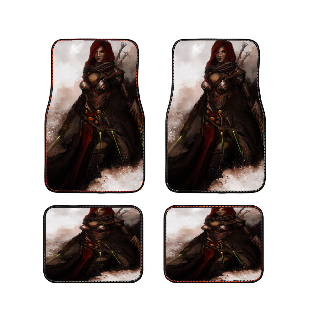 Medieval Black Widow Car Floor Mats Accessories