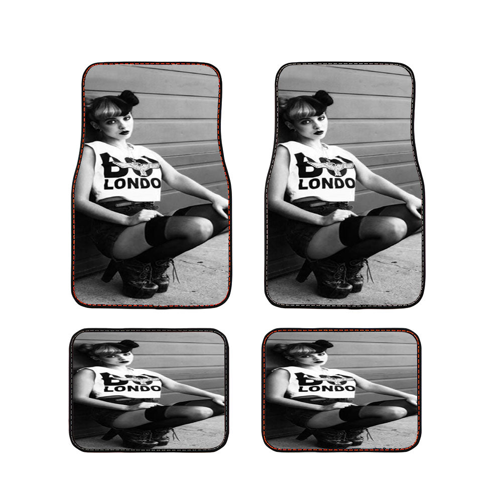 Melanie Martinez B & W Photo Art Car Floor Mats Accessories