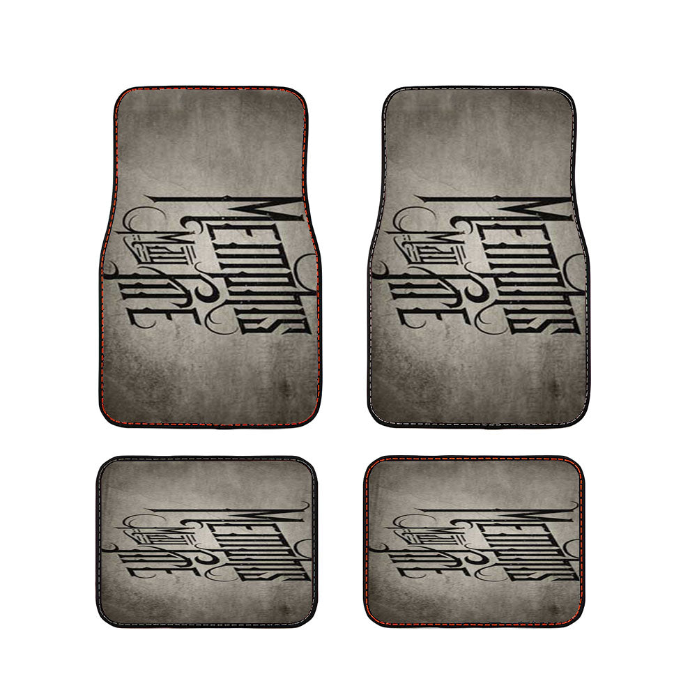Memphis May Fire Distressed Logo Car Floor Mats Accessories